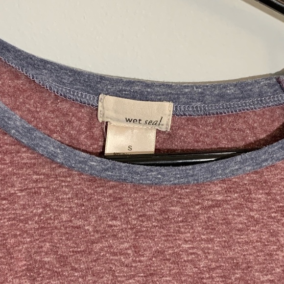Wet Seal Colorblocked Tee - Picture 2 of 3